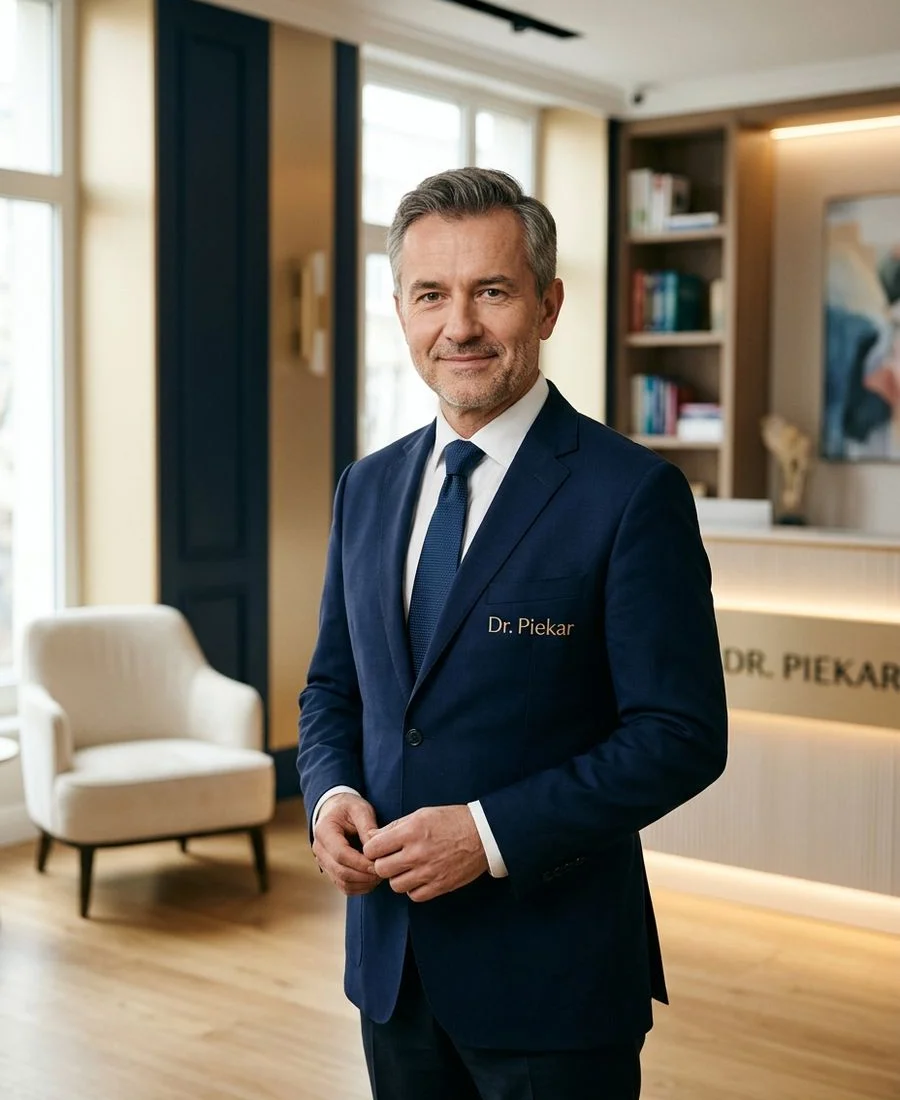 Dr Marcin Piekarczyk — założyciel Kliniki Dr. Piekar, chirurg plastyk z 34+ letnim doświadczeniem