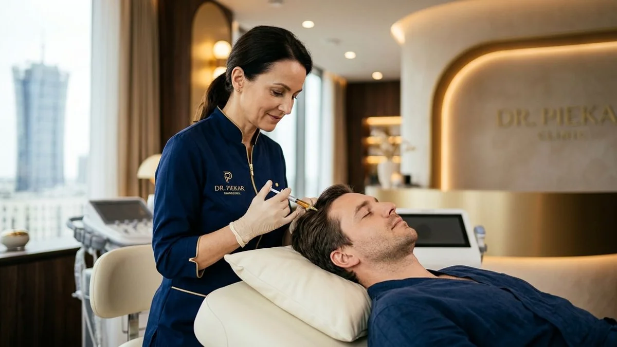 Terapia PRP — osocze bogatopłytkowe w leczeniu łysienia