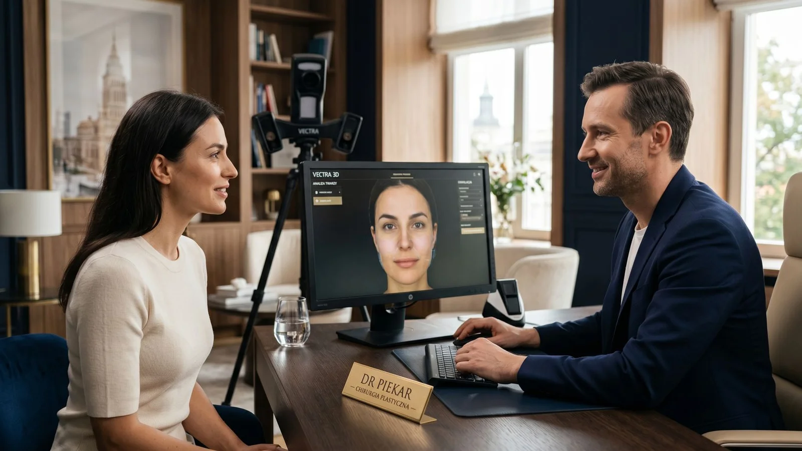 Konsultacja z VECTRA 3D — jak wygląda i co daje — Poradnik Dr. Piekar